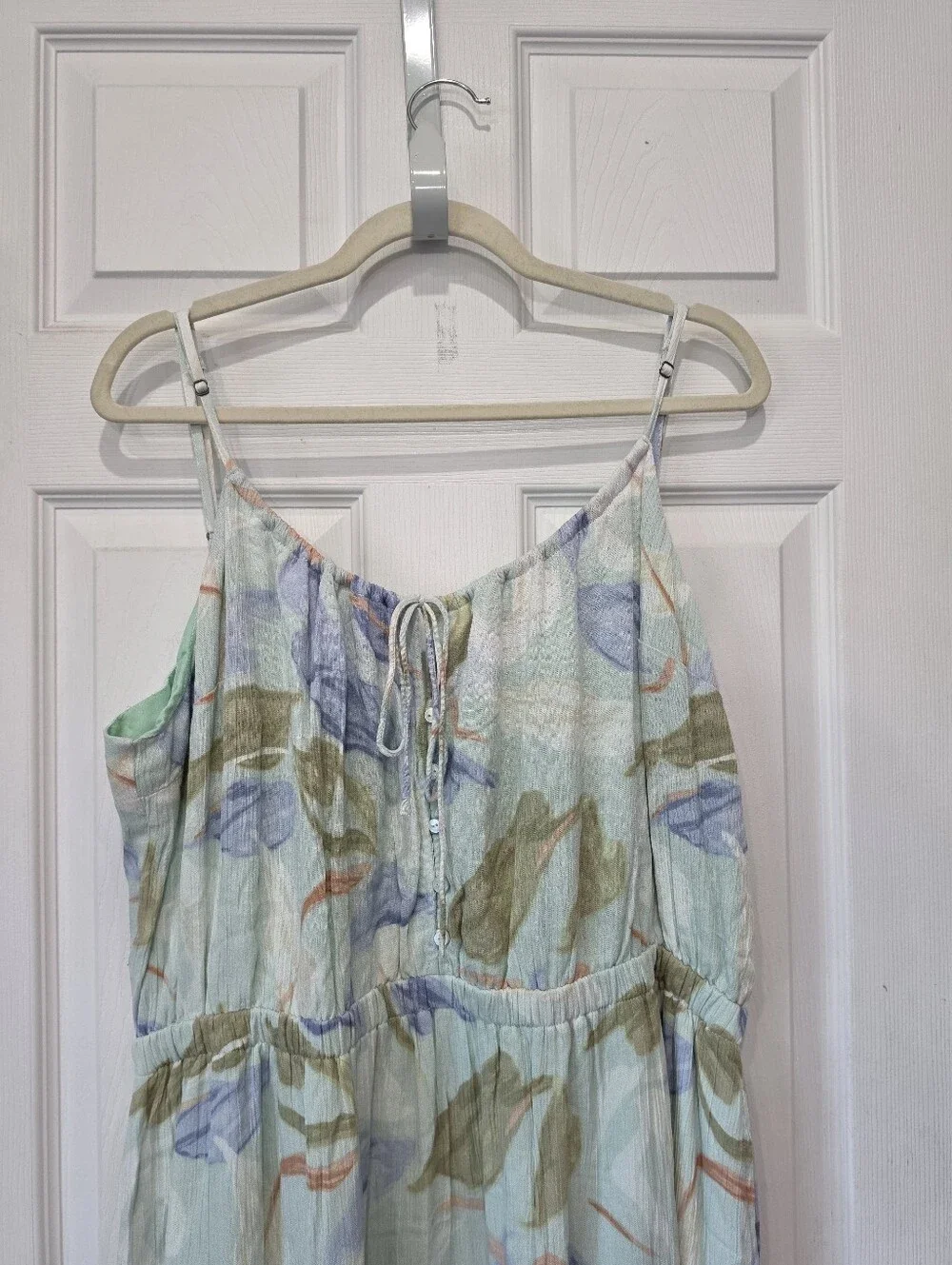 Abercrombie & Fitch Easy Waist Midaxi Dress Size XXLT NWT